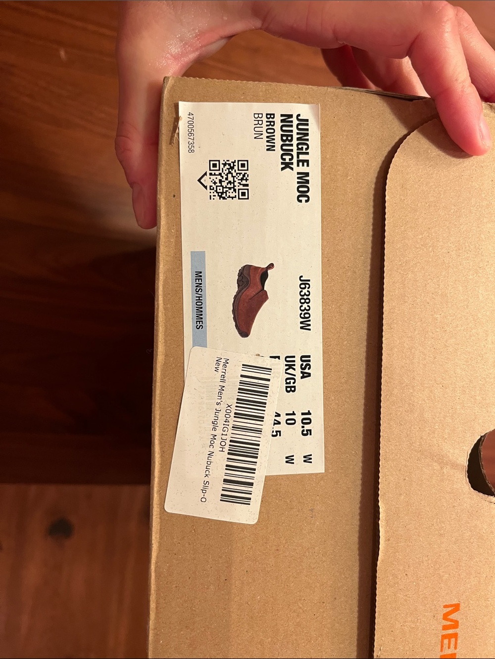 Merrell jungle moc nubuck